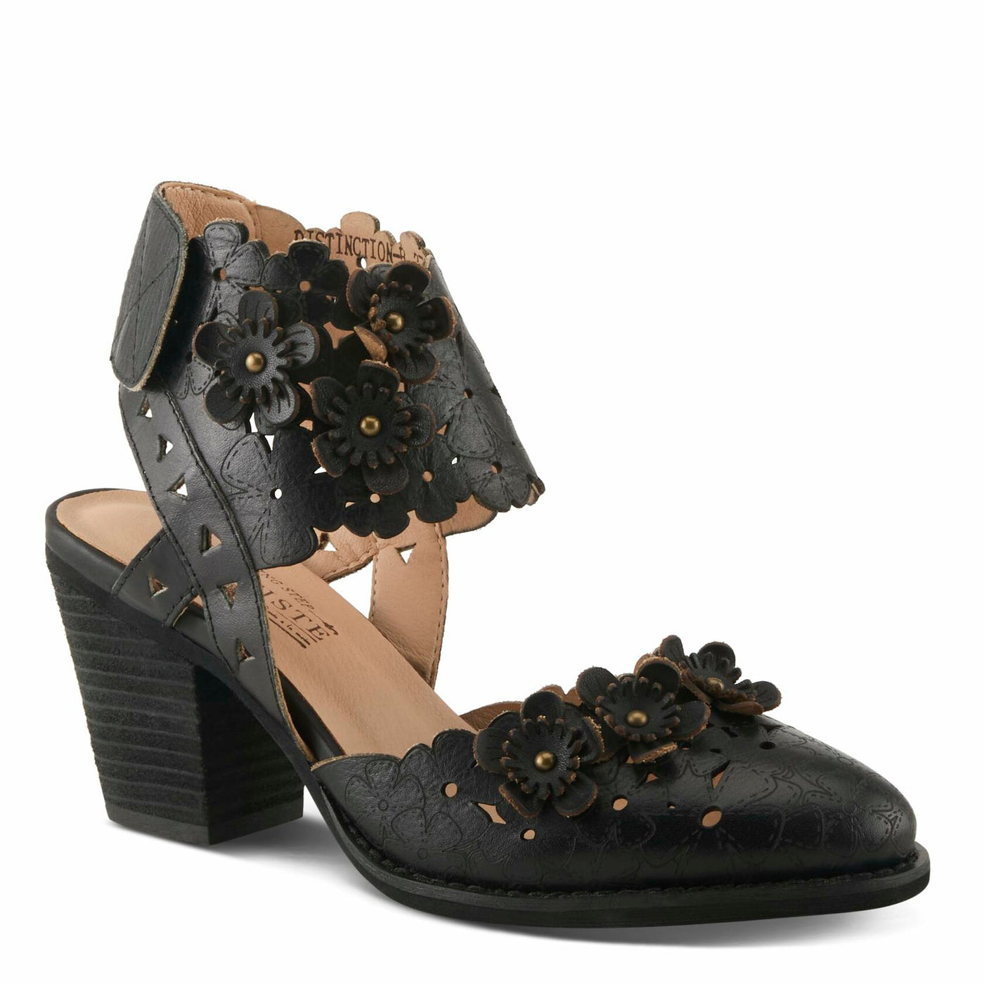 L'Artiste by Spring Step Women's Distinction Pump, Black, 6.5-7