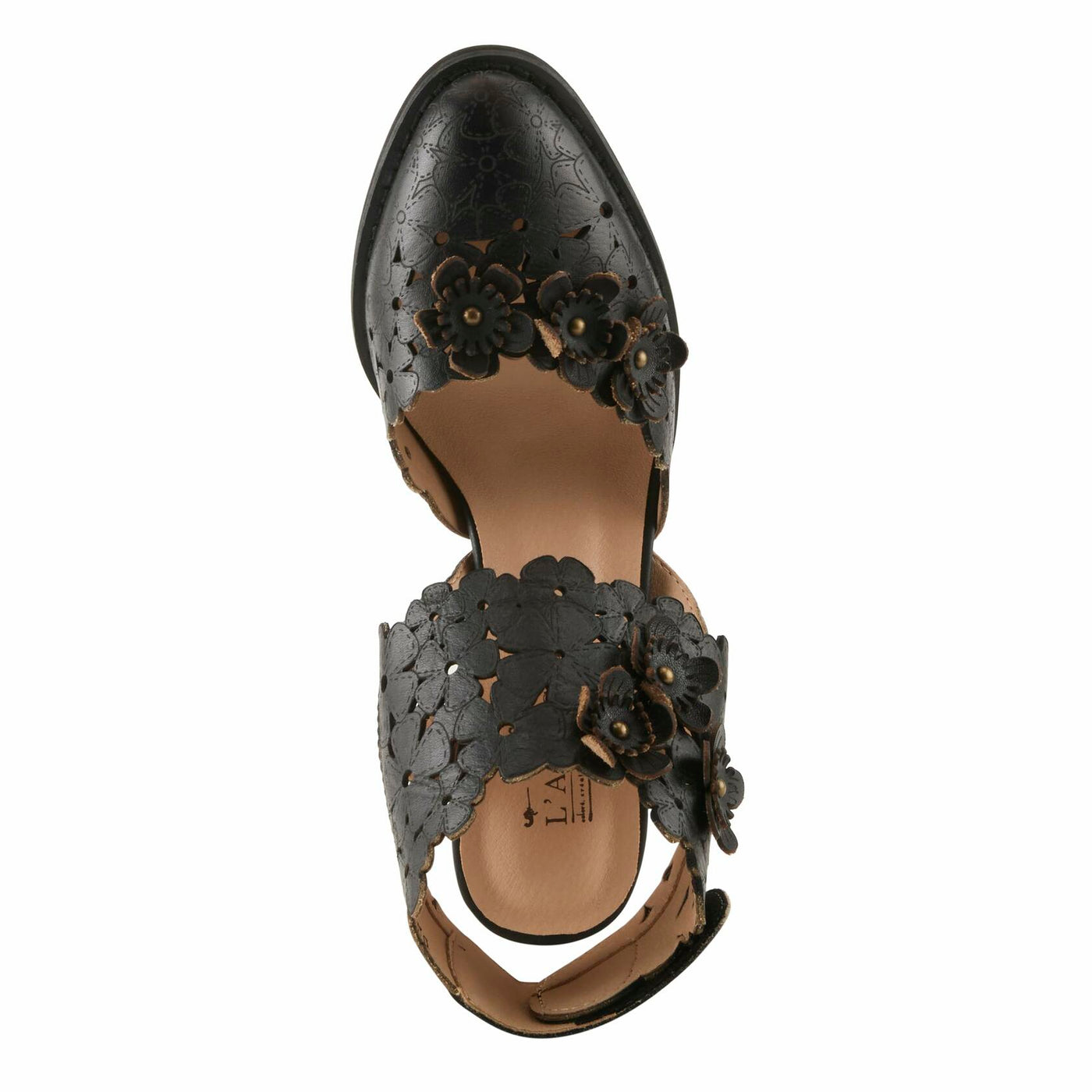 L'Artiste by Spring Step Women's Distinction Pump, Black, 5