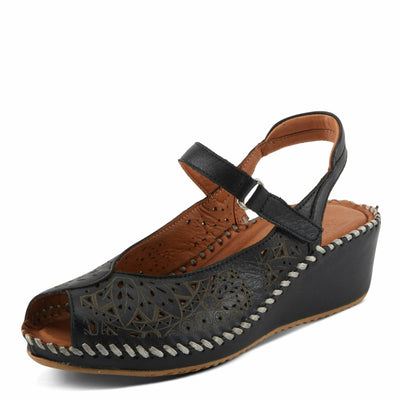 Spring Step Women's Santonio Sandal, Black, 10.5-11