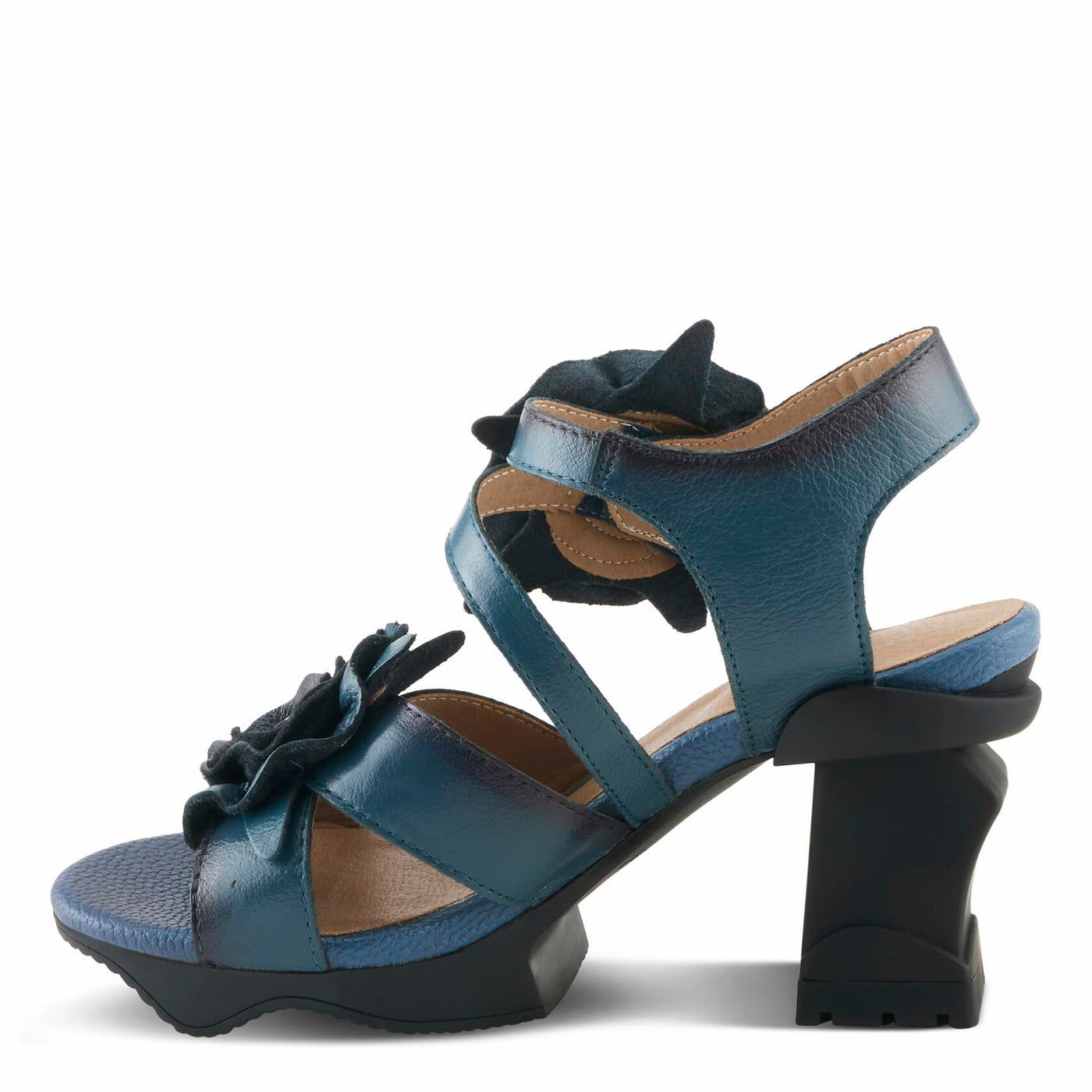 L'Artiste by Spring Step Women's Shelly Sandal, Blue, 9