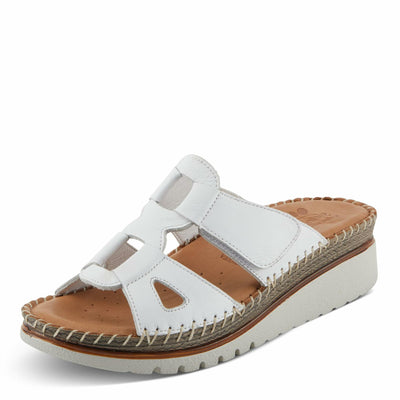 Spring Step Women's Montera Sandal, White, 8.5