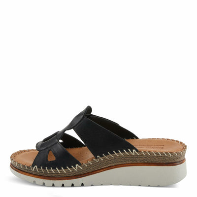 Spring Step Women's Montera Sandal, Black, 9