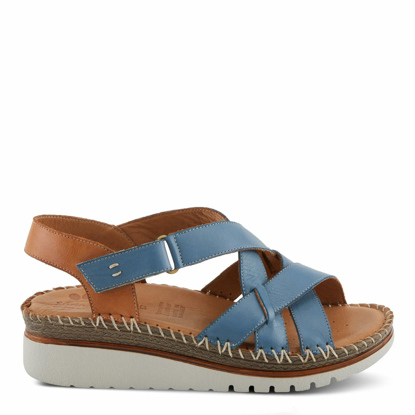 Spring Step Women's Migula Sandal, Blue, 9