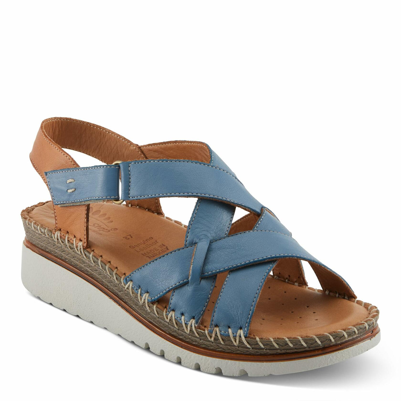 Spring Step Women's Migula Sandal, Blue, 9