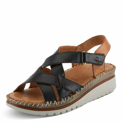 Spring Step Women's Migula Sandal, Black, 9