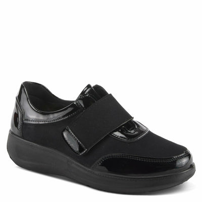 Flexus Women's Leonora Slip-On Shoe Black EU 40 / US 9