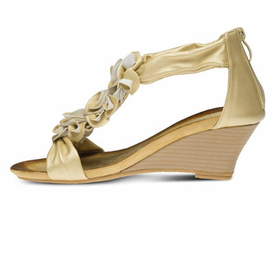 PATRIZIA Harlequin Gold Shoe US 5.5-6