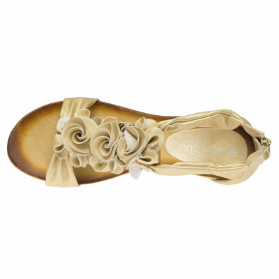 PATRIZIA Harlequin Gold Shoe US 5.5-6