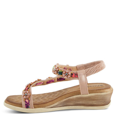 PATRIZIA Women's Kalil Slingback Sandal Blush EU 37 / US 6.5-7