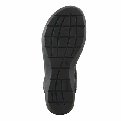 PATRIZIA Women's BIDDLE Slip-On Rhinestone-Embellished Sandals - Microsuede Upper, Cushioned Insole, and Elegant Design