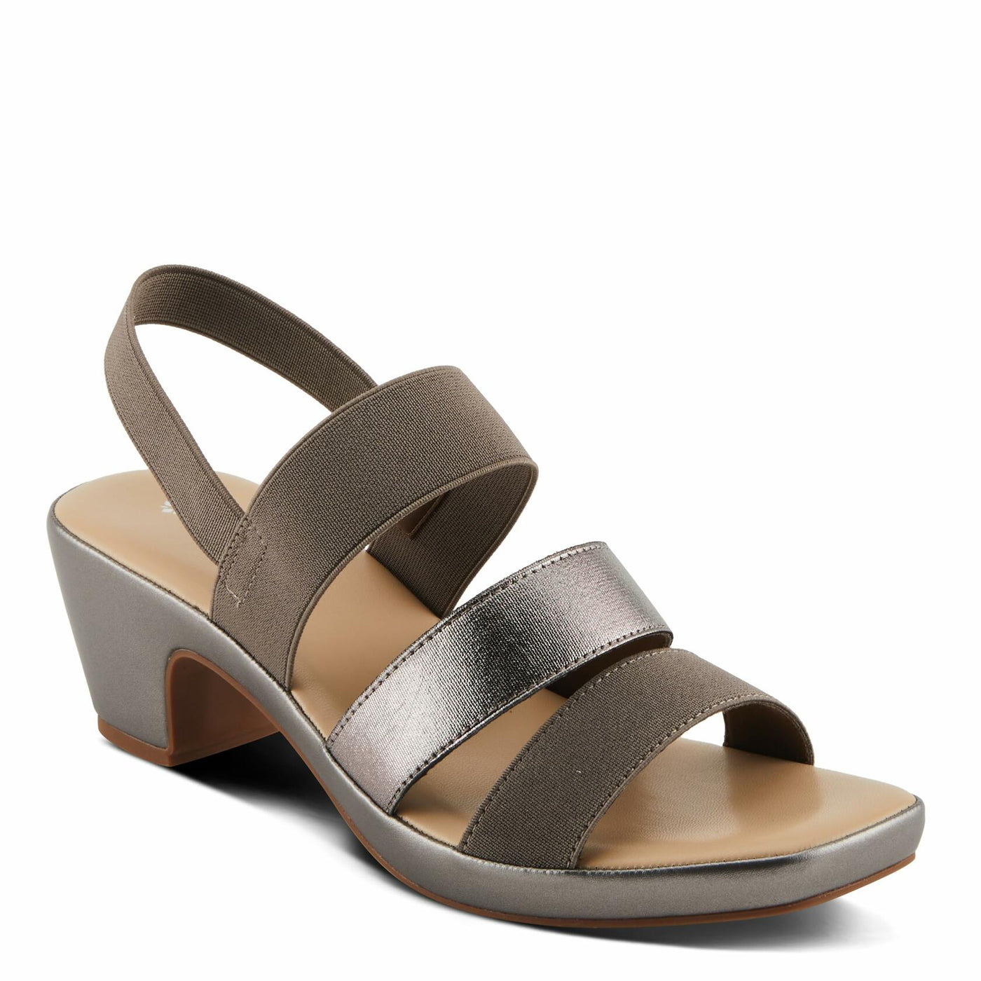 PATRIZIA Women's MARZULA Multi Strap Slingback Heeled Sandals