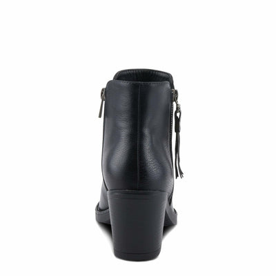 PATRIZIA Women's ALRK Heeled Booties with Fringe Tassels, Zipper Closure, and Western-Inspired Design Black EU 42 / US 10.5-11