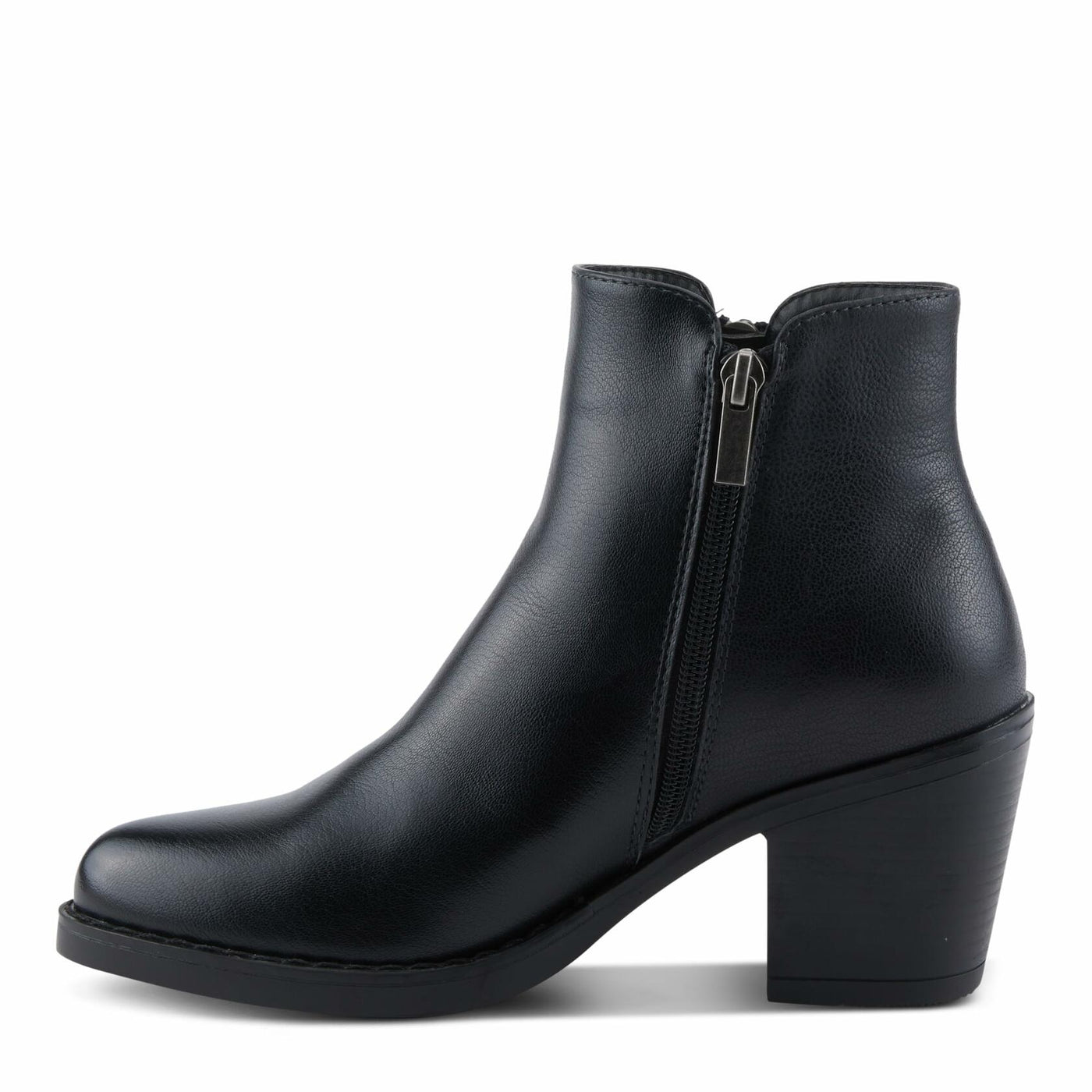 PATRIZIA Women's ALRK Heeled Booties with Fringe Tassels, Zipper Closure, and Western-Inspired Design Black EU 42 / US 10.5-11