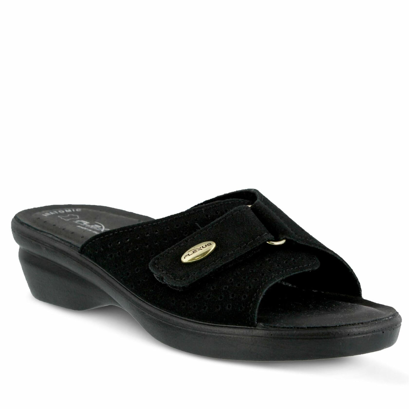 Flexus Women's KEA Slide Sandal, Black, 5