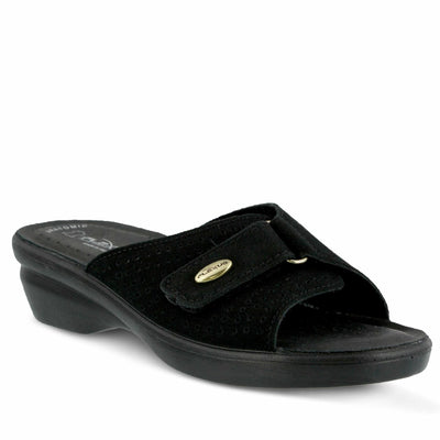 Flexus Women's KEA Slide Sandal, Black, 5
