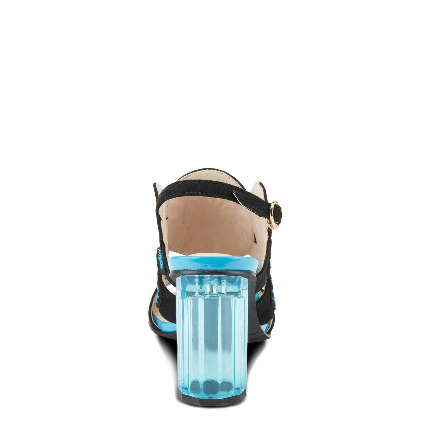 Azura Women's Embroidery Slingback Sandal Black Multi EU 37 / US 6.5-7