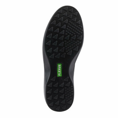 Flexus Women's WRENLY Slip-On Shoes with Faux Leather Upper, Comfortable Fit, and Rubber Outsole Black EU 37 / US 6.5-7