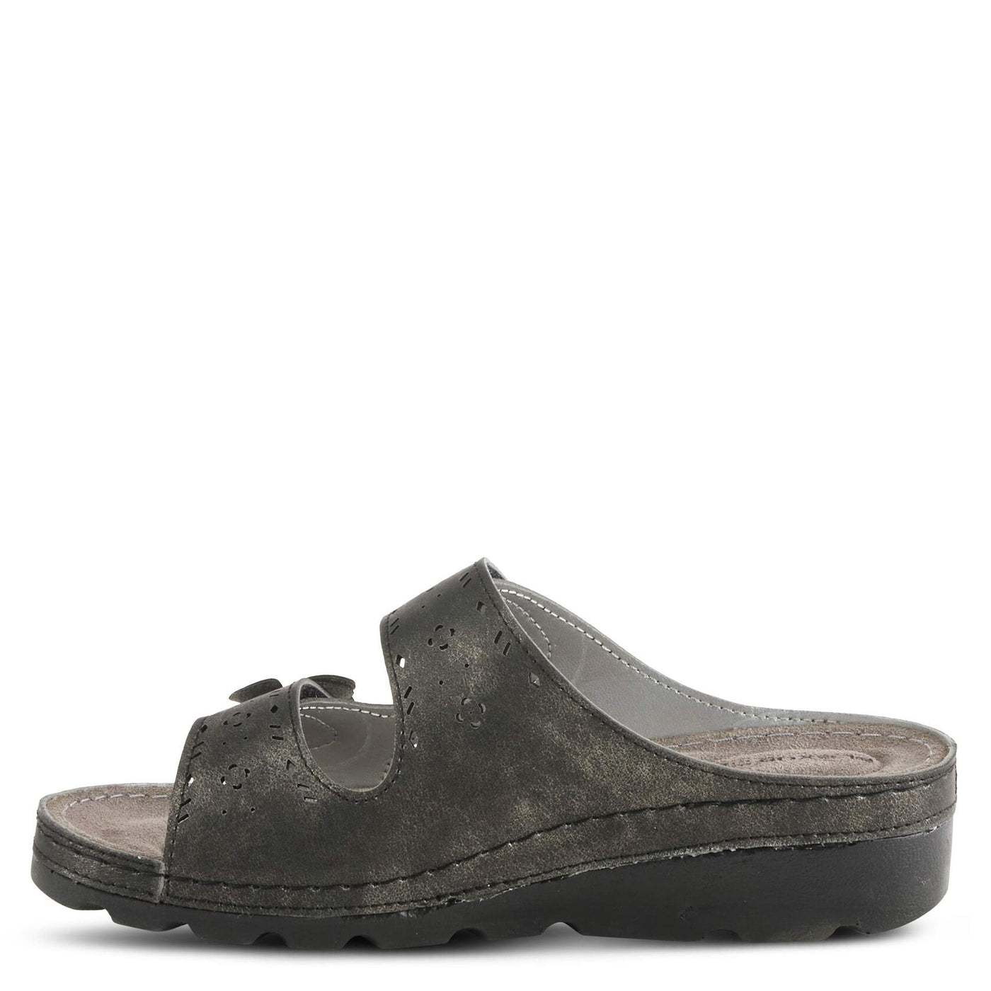 Flexus Women's Pamola Slingback Sandal Black EU 39 / US 8.5