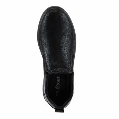Flexus Women's WRENLY Slip-On Shoes with Faux Leather Upper, Comfortable Fit, and Rubber Outsole Black EU 41 / US 9.5-10