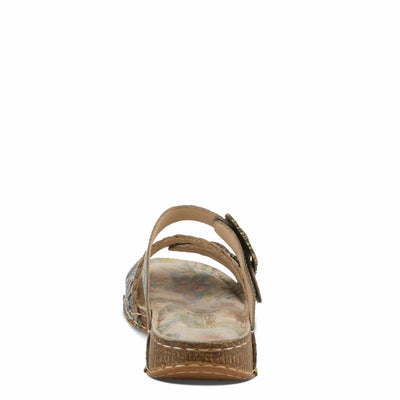 L'Artiste by Spring Step Women's Astra Sandal, Grey Multi, 7.5-8