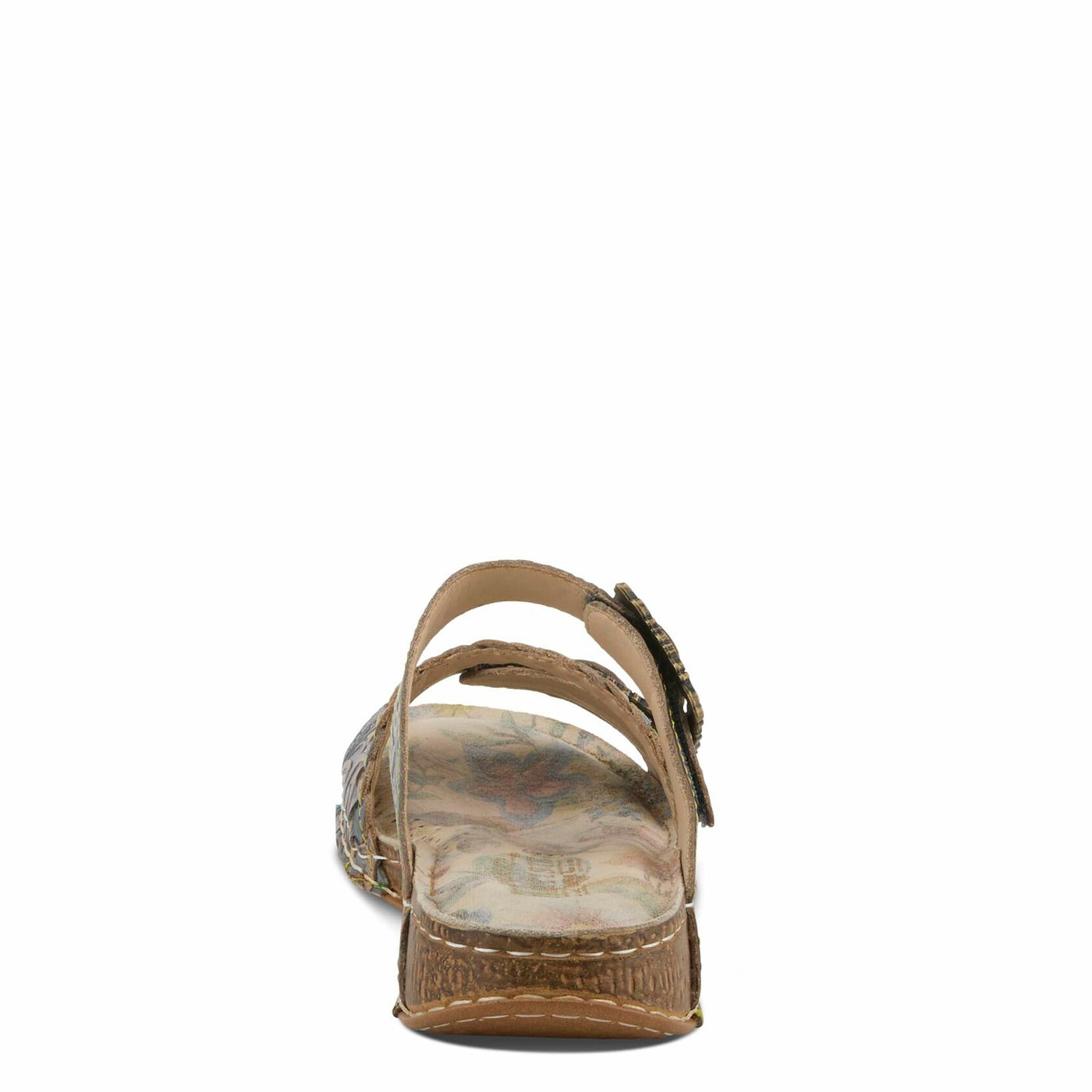 L'Artiste by Spring Step Women's Astra Sandal, Grey Multi, 8.5