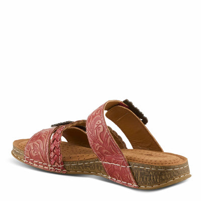 Spring Step L'Artiste Women's Astra Slide Sandal Red EU 36 / US 5.5-6