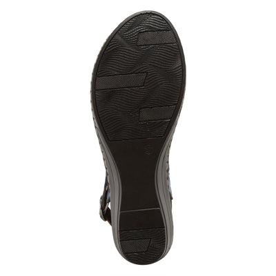 Spring Step Women's Belizana Slingback Sandal Blue EU 39 / US 8.5