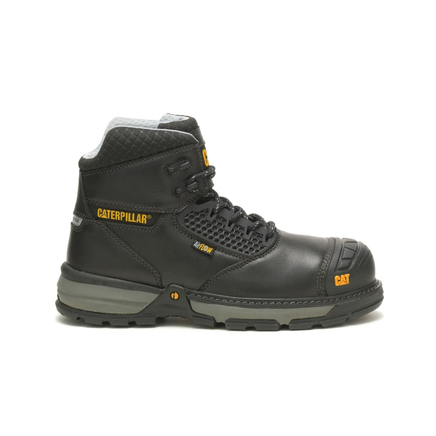CAT Footwear Men's Excavator Superlite Cool Composite Toe Construction Boot, Black, 11.5