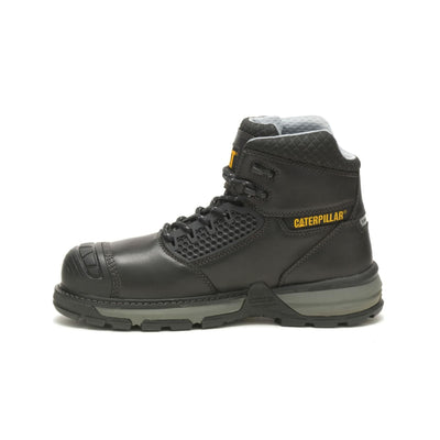 CAT Footwear Men's Excavator Superlite Cool Composite Toe Construction Boot, Black, 11.5