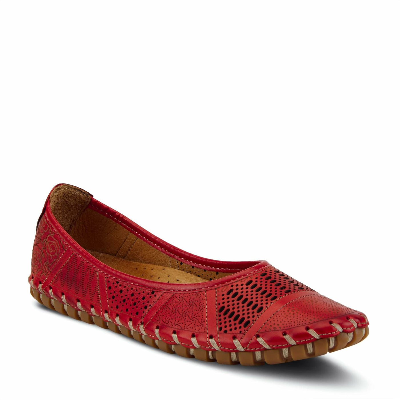 Spring Step Women's Kenyetta Slip-On Shoe Dark Red EU 40/9