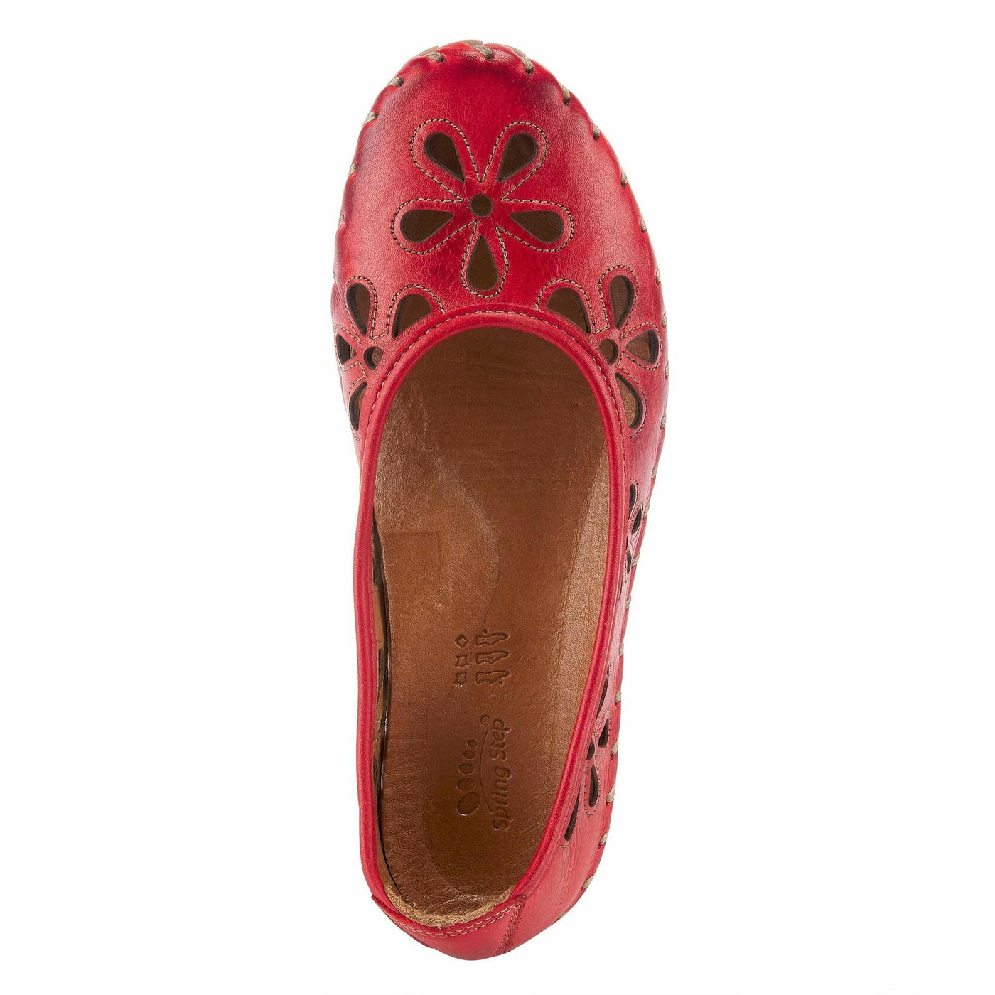 Spring Step Rayely Red Leather 44 (US Women's 13) M