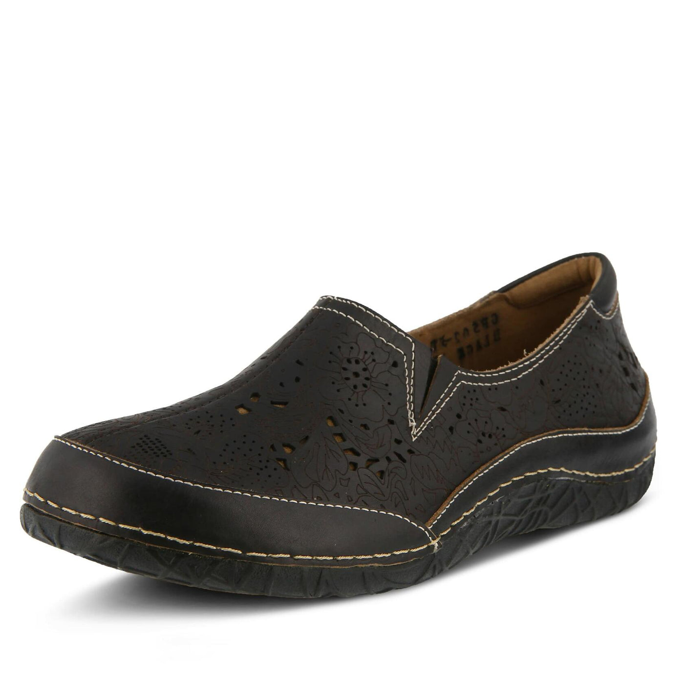 L’Artiste by Spring Step Women's Libora Flat, Black, 35 EU/5 M US