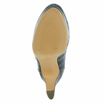 Spring Step L'Artiste Women's Zurisis Leather Heel Navy EU 35 / US 5