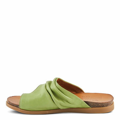 Spring Step Women's Bates Sandal, Green, 7.5-8