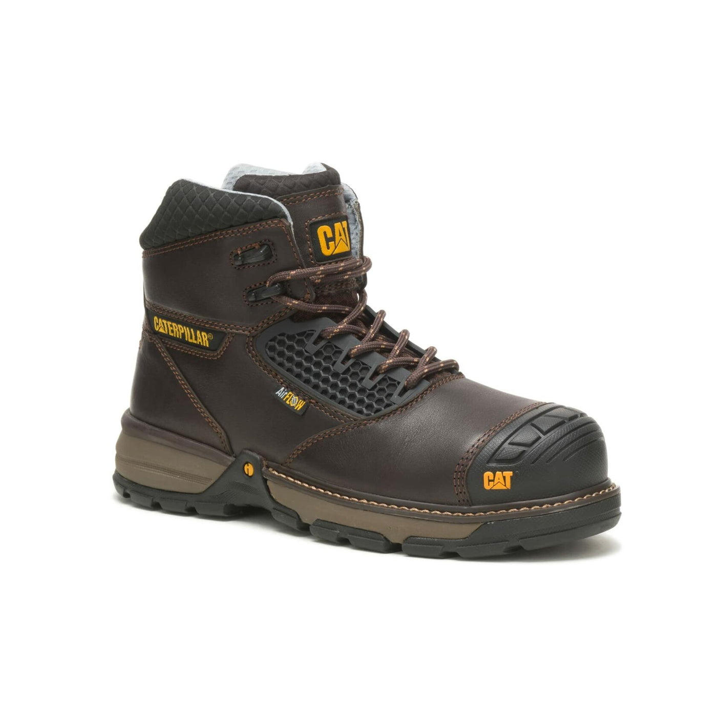 CAT Footwear Men's Excavator Superlite Cool Composite Toe Construction Boot, Black, 10