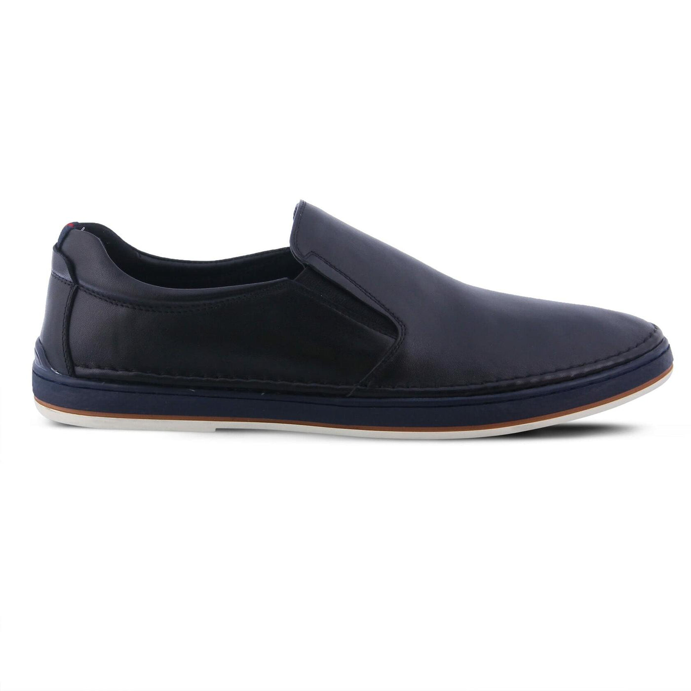 Spring Step Men's Lugano Slip-On Shoe Black EU 43 / US 9.5-10