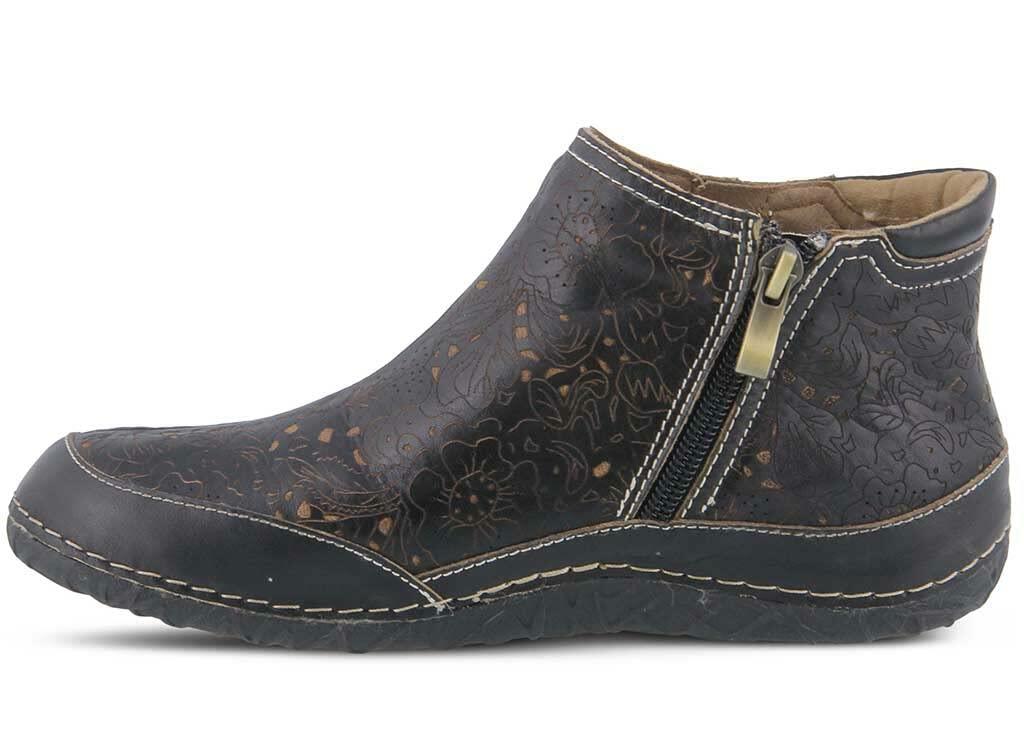 L’Artiste by Spring Step Women's Ankle Boot, Black, 6.5-7