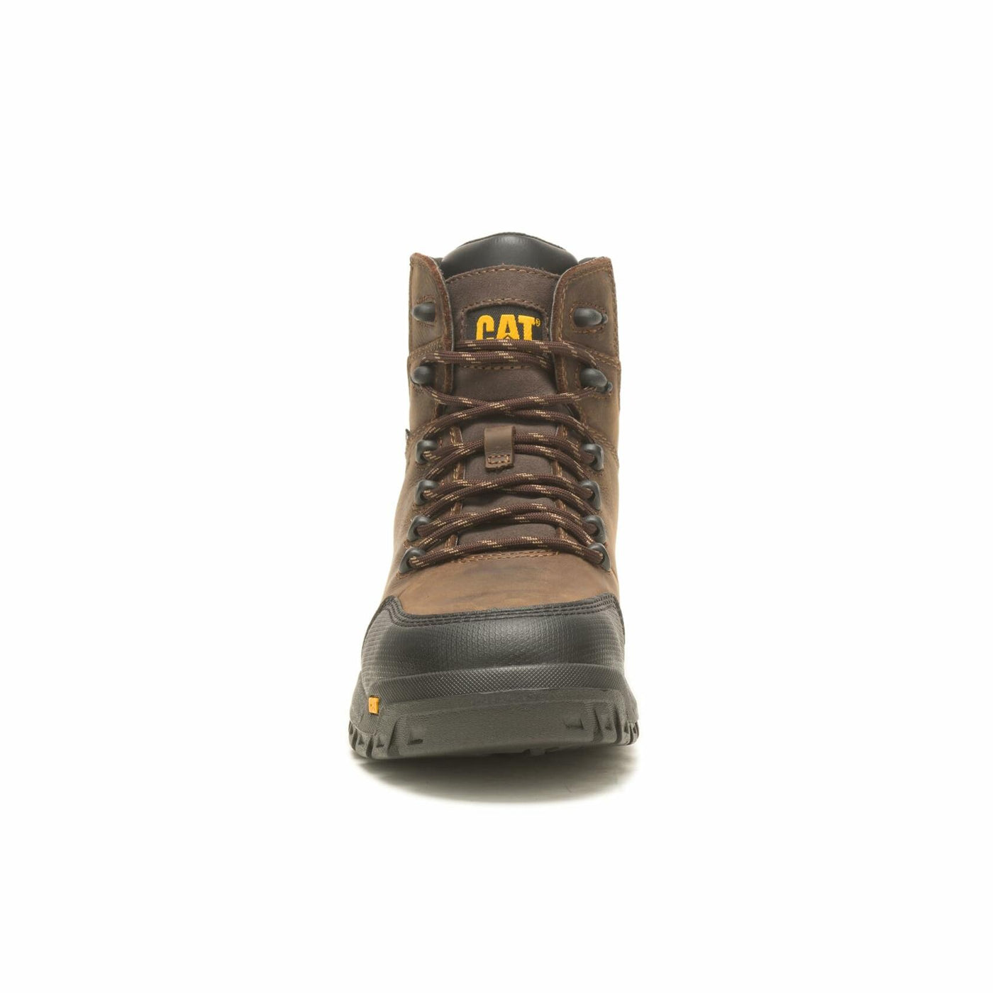 Cat Footwear Men's Resorption Composite Toe Waterproof Industrial Boot, Seal Brown, 10