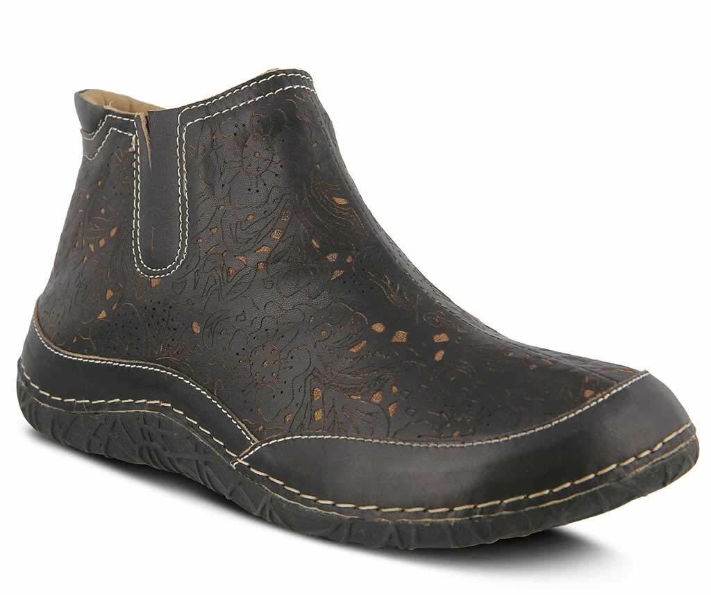 L’Artiste by Spring Step Women's Ankle Boot, Black, 6.5-7