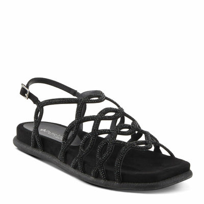 PATRIZIA Women's GLAMGLOSS Flat Sandals Mauve EU 40 / US 9