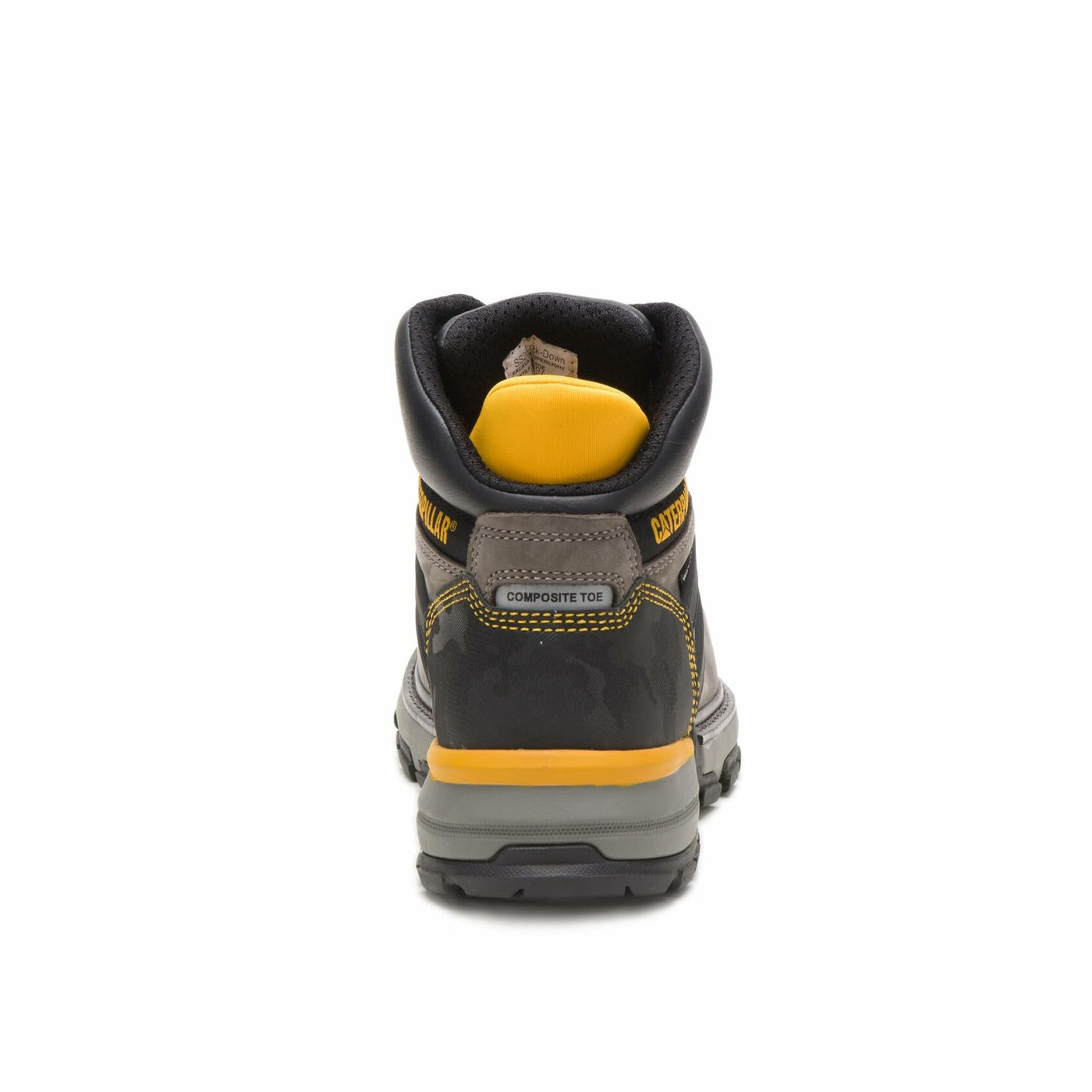 Caterpillar Excavator Superlite Waterproof Carbon Composite Toe Work Boot Men Pewter