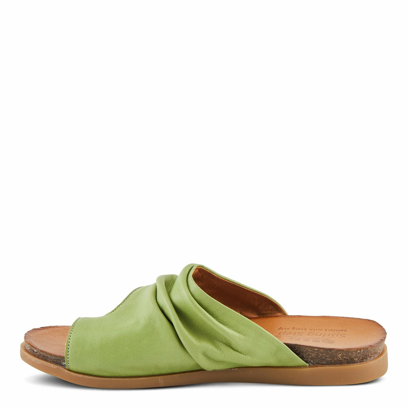 Spring Step Women's Bates Sandal, Green, 9