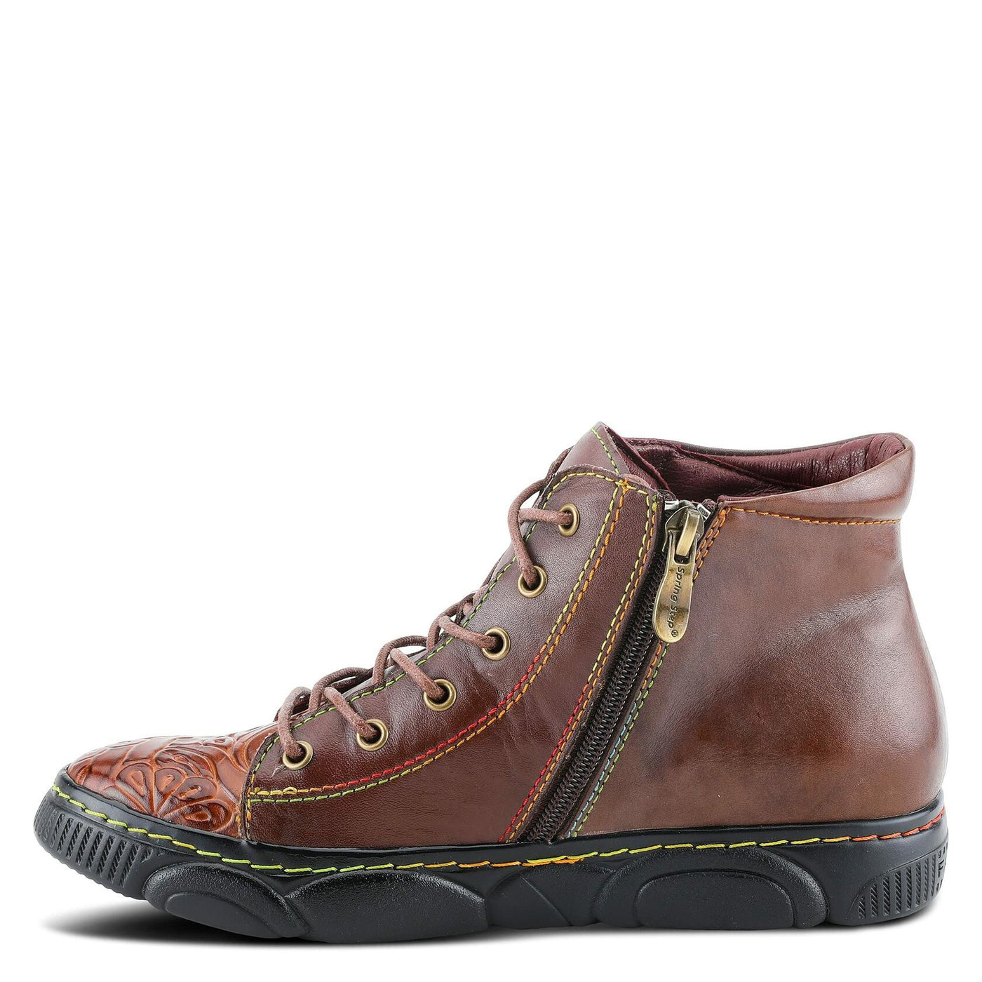 L'ARTISTE DANIELLET BOOTIES BROWN MULTI / EU 36 / US 5.5-6