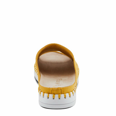 PATRIZIA Women's CANOPY Slide Flat Sandals Yellow EU 39 / US 8.5