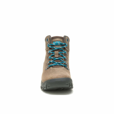 CAT Footwear Women's Mae Waterproof Construction Boot, Bay Leaf, 6