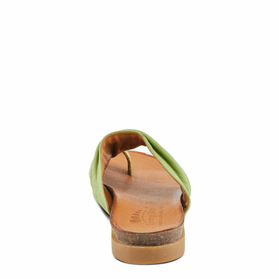 Spring Step Women's Bates Sandal, Green, 9.5-10