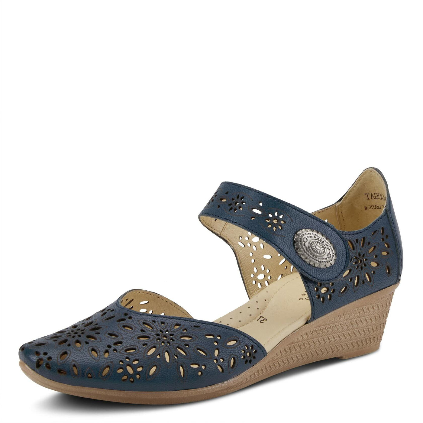 Spring Step Women's Nougat Mary Jane Shoe Navy EU 40 / US 9