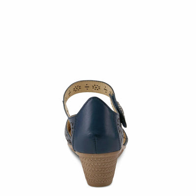 Spring Step Women's Nougat Mary Jane Shoe Navy EU 40 / US 9