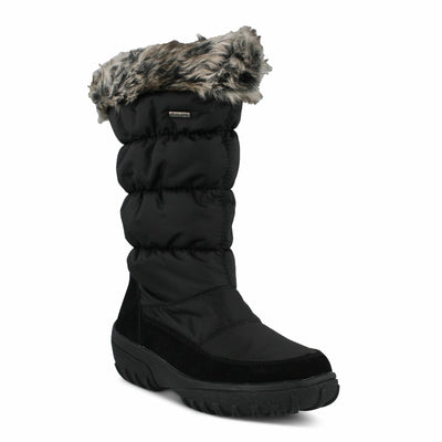 Spring Step Women's Vanish Snow Boot, Black, 37 EU/6.5-7 M US