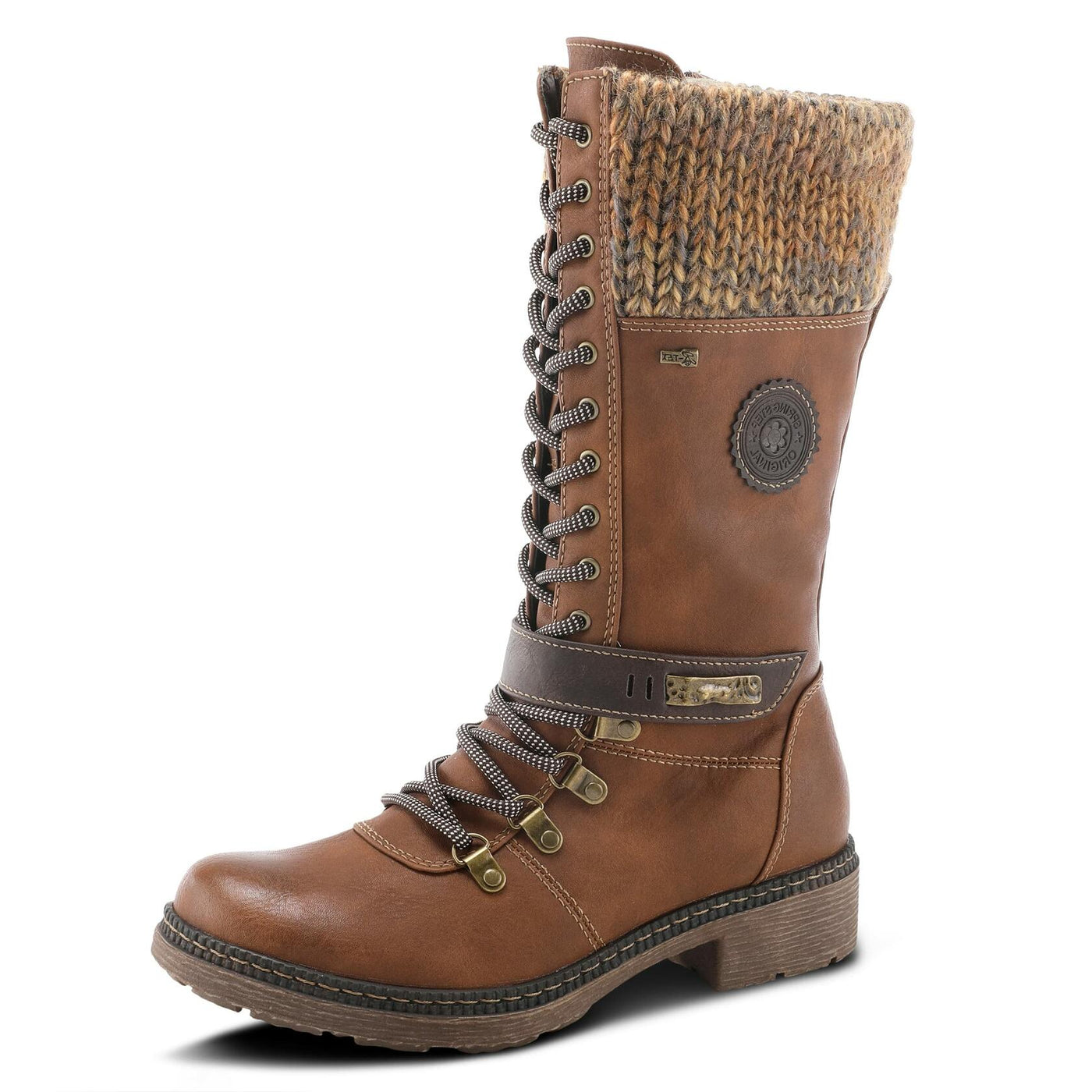 Spring Step Women's Ababi Sneaker, Brown, 7.5-8